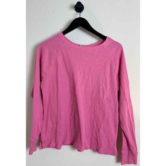 HONEYDEW Cozy Waffle Fabric Lounge Set for Stylish & Comfortable in Pink Medium - Picture 5 of 11